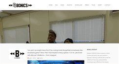 Desktop Screenshot of djbonics.com
